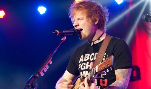 Ed Sheeran at Jingle Jam