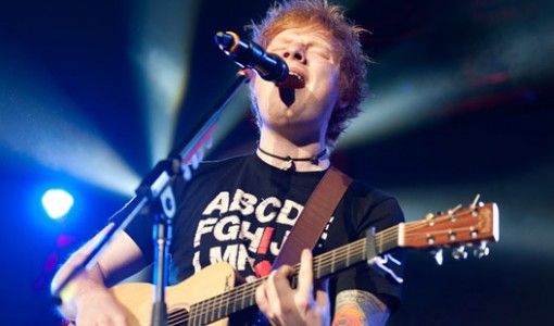 Ed Sheeran at Jingle Jam